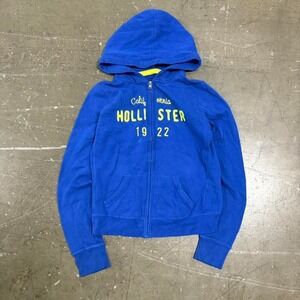 Hollister Hoodie Women's Size M Y2K Vintage Zip Up Cute Fairycore Grail Coquette